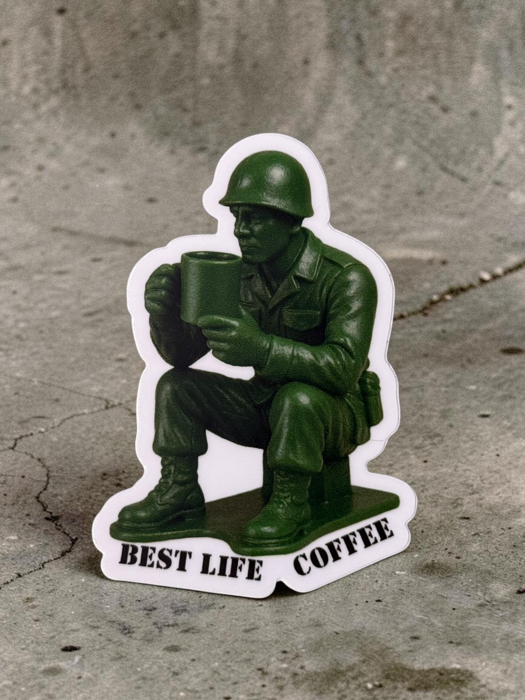 Army Man Sticker