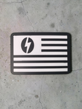 Coffee Bean Flag Sticker